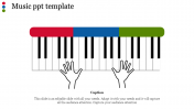 Multicolored Music PPT Template PowerPoint Slide Design