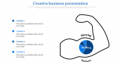 Creative Business Presentation Template-Blue Theme