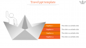 Creative Travel PPT Template Presentation Slide Design