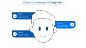 Editable And Creative PowerPoint Presentation-Three Node