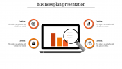 Customized Business Plan Presentation Template Design