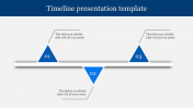 Customized Timeline Presentation Template Slide Design