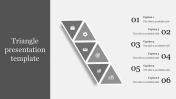 Affordable Triangle PowerPoint Presentation Template