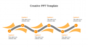 Orange Color Creative PPT Template And Google Slides