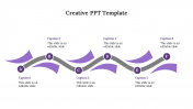 Purple Color Creative PPT Template And Google Slides