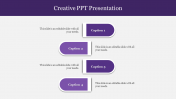 A Four Steps Creative PPT Template And Google Slides