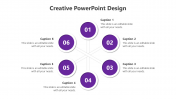 Simple Purple Color Infographic PowerPoint And Google Slides