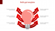 Fabulous Bulb PPT template presentation slides PowerPoint