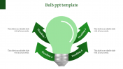 Sterling four noded Bulb PPT template presentation