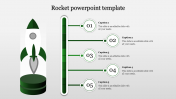 Technology Rocket PowerPoint Template For Presentation