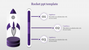 Attractive Rocket PowerPoint Template Presentation