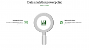 Use Attractive Data Analytics PPT Template Slide Design