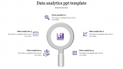 Data Analytics PPT for Presentation - Purple theme