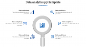 Simple Best Data Analytics PowerPoint Template Presentation