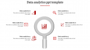 Enriching Data Analytics PPT Template Designs 6-Node