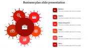 Attractive Business Plan Slide Presentation Template