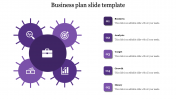 Best Business Plan Slide Presentation Template Slide