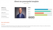 About Me PowerPoint Template PPT Slide Designs