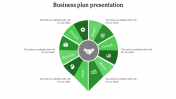 Attractive Business Plan Presentation PowerPoint Design