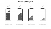Affordable Battery PowerPoint Slide Template Presentation