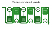 Editable Timeline Presentation PowerPoint-Six Nodes