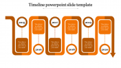 Awesome Timeline Presentation PowerPoint-Five Node
