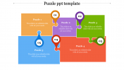 Colorful Puzzle PPT Template and Google Slides Themes