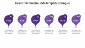 Get Timeline Presentation Template Design With Six Node