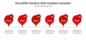 Stunning Timeline Presentation Template Design-Six Node