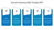 Creative Executive Summary Slide Template PPT Design