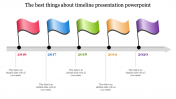 Get our Predesigned Timeline Presentation PowerPoint