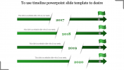 Creative Timeline PowerPoint Slide Template Designs