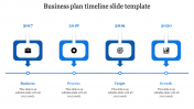 Simple and Stunning Timeline Template PPT Slide Themes