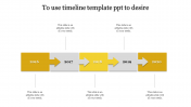 Leave the Best Timeline Design PowerPoint Presentation