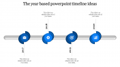 Attractive Timeline Presentation Template Slide Design