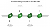 Amazing Timeline Presentation Template Design-Four Node
