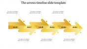 Innovative Business Timeline Slide Template 