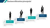 Buy Business Silhouettes PowerPoint Template Presentation