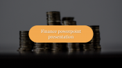 A one noded finance powerpoint presentation