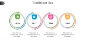 Get Timeline PPT Idea Slide Template Design