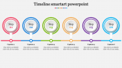 Timeline Smartart PowerPoint Template and Google Slides