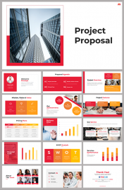 Project Proposal PowerPoint and Google Slides Themes