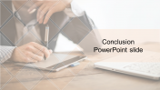 Conclusion PowerPoint Slide For Presentation Template