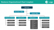 Business Organizational Chart PPT and Google Slides Themes