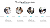 Leave an Everlasting Timeline Slide Template Presentation
