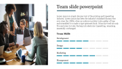Awesome Team Slide PowerPoint Template PPT Designs