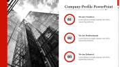 Complete Creative Company Profile PowerPoint Slide