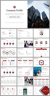 Company Profile PowerPoint and Google Slides Templates