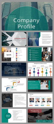 Editable Company Profile PPT And Google Slides Themes