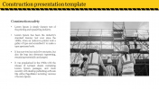 Construction Presentation Template and Google Slides Themes